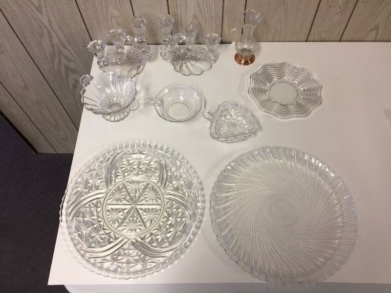 Lot of Vintage Glassware