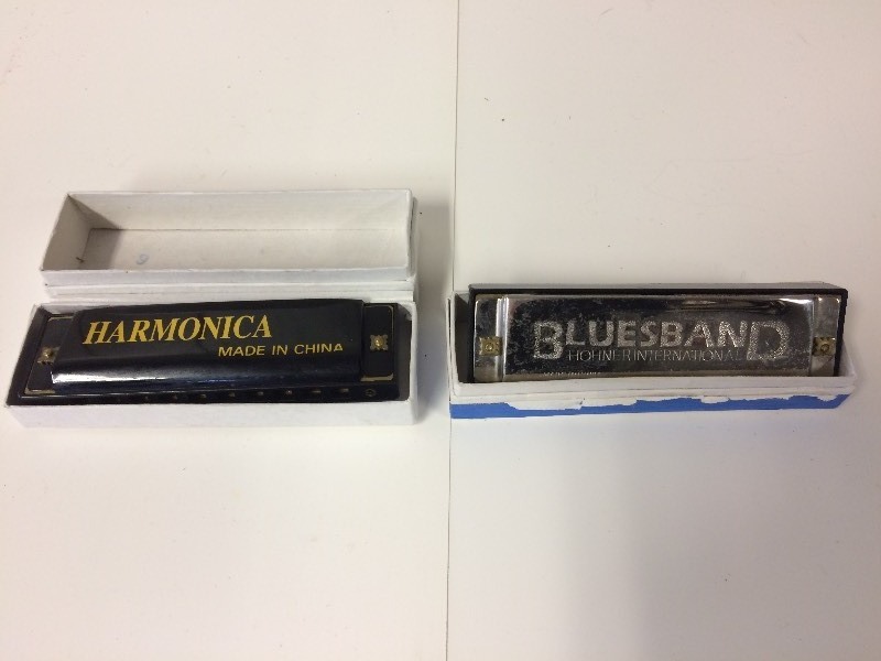 Two Harmonicas - Blues Band Hohner