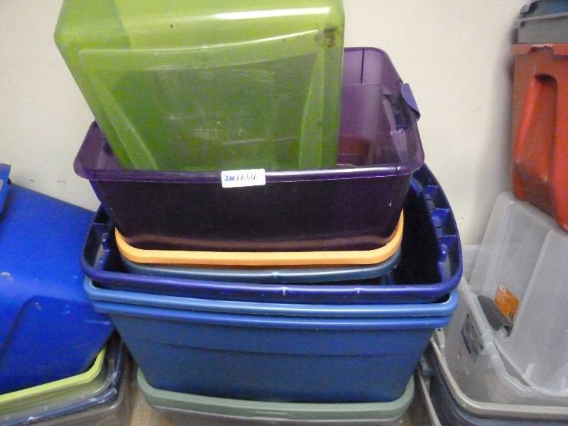 lot 330 image: Totes without Lids