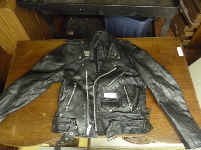 lot 358 image: Leather Jacket