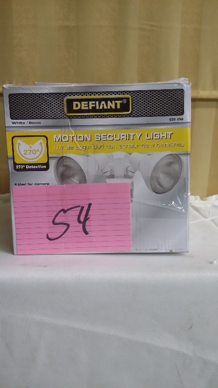 defiant motion security light 2 units