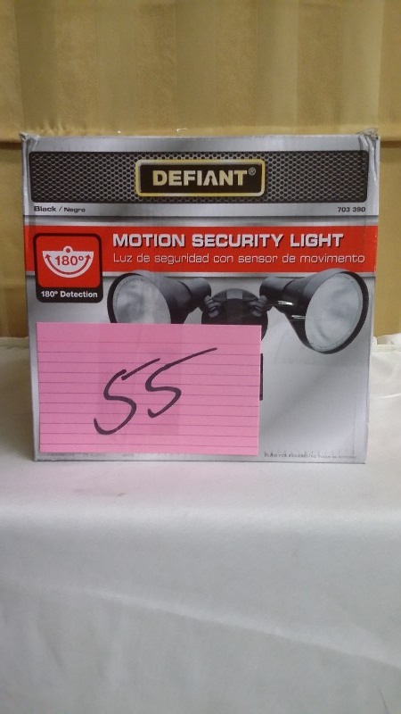 Defiant 180 Motion Security Light, 2 units