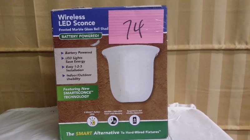 Wireless LED Sconce