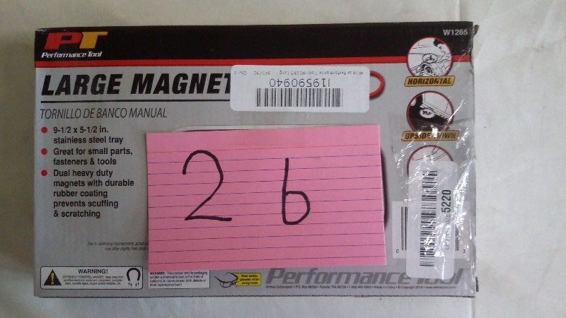 Large Magnetic Tray