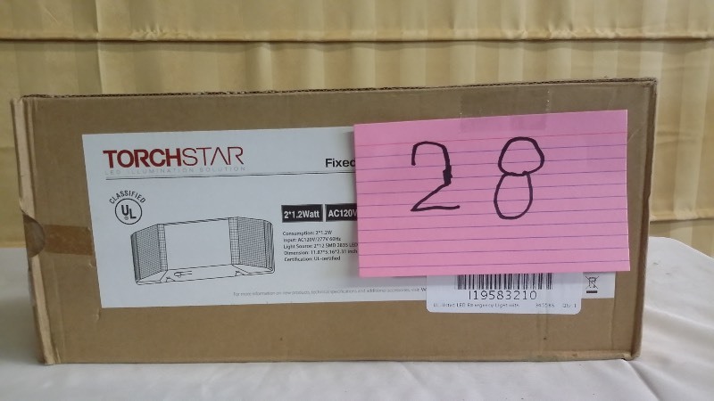 LED Emergency Light Fixture