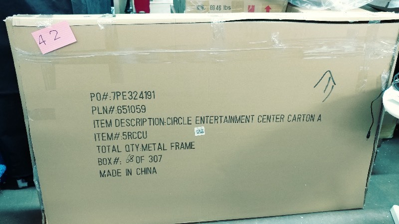 Circle Entertainment Center Frame