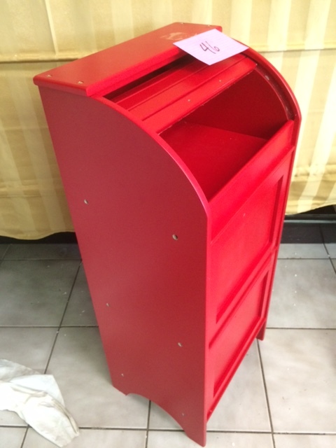 Red Pantry Storage