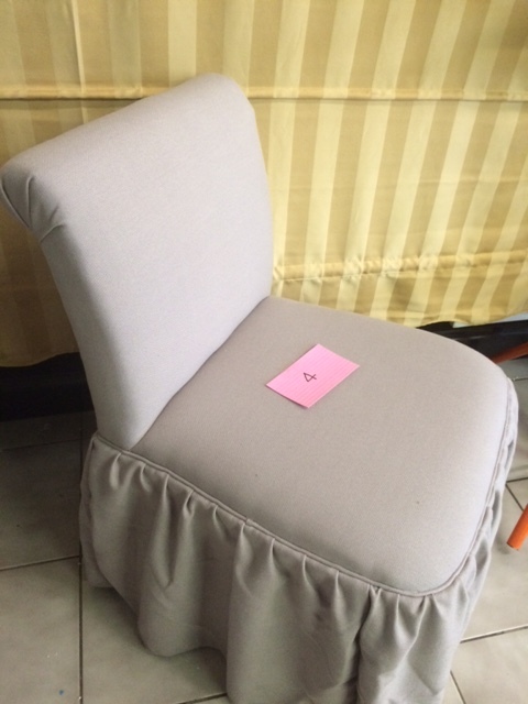 Vanity Linen Cover Chair