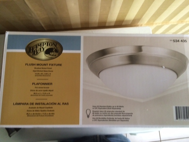 Hampton Bay Ceiling Light