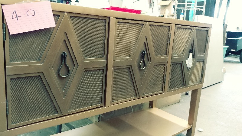 Gold Console, 3 doors