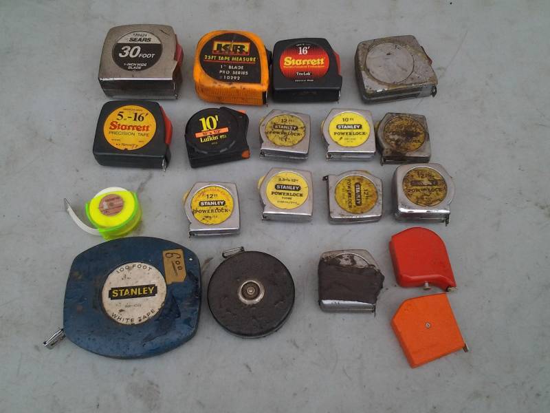 20-Tape Measures From 10 Feet To 100 Feet Pick Your Size