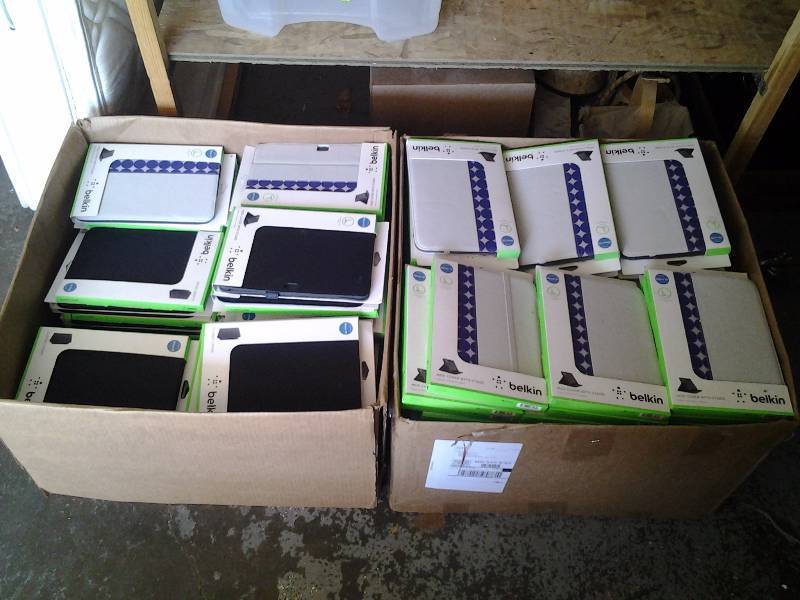 lot 27 image: Approx. 200 Nexus 10 Tablet Cases (Assorted Colors)