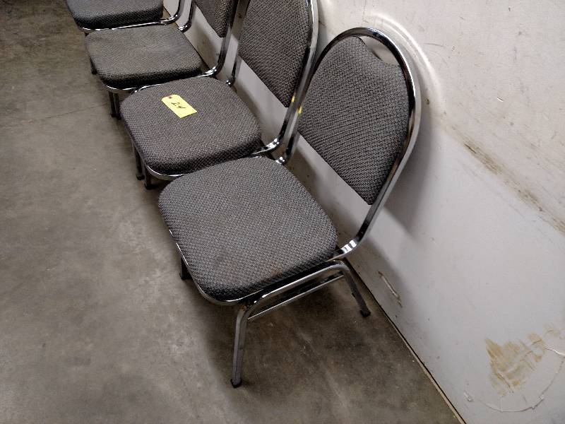 (4) Stacking Chairs...