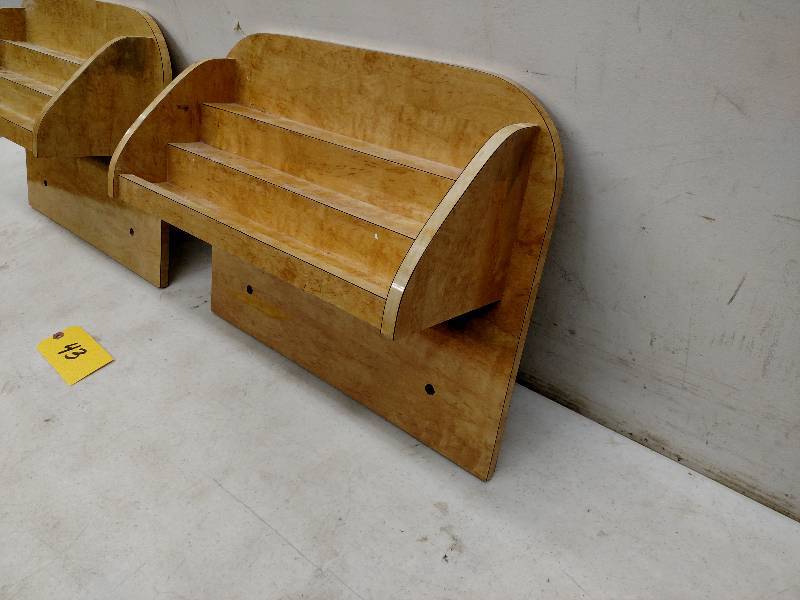 (2) Wall Display Racks...