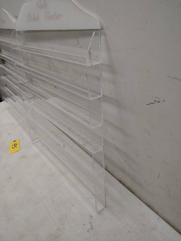 (2) Nail Polish Racks...