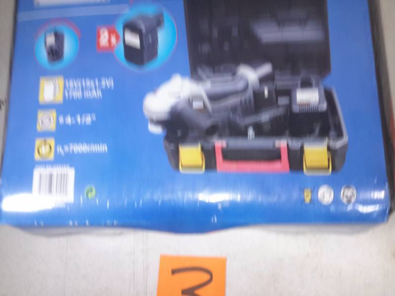 POWERLIFT, 4 12 in Cordless Angle Grinder
