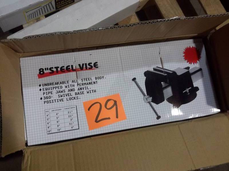 8 in Steel Vise