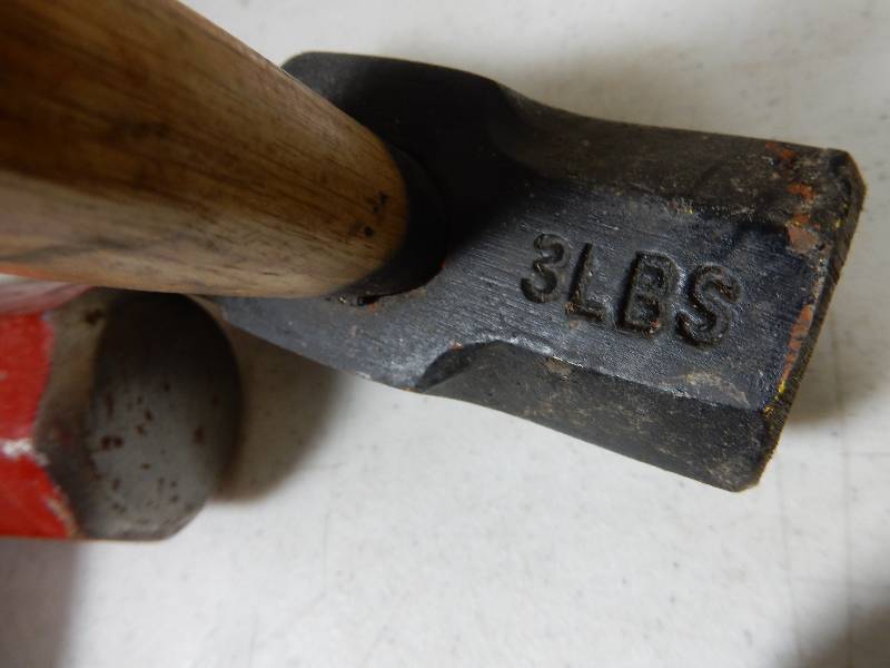 4 Mallet type hammers as pictured.. See closeups
