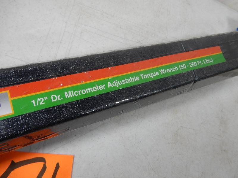 Neiko 12 50 - 250 ft lb torque wrench