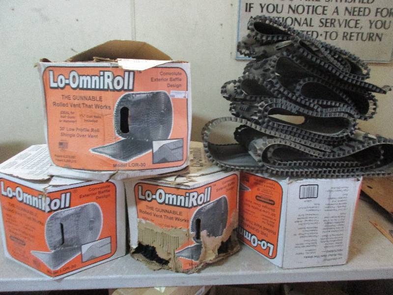 lot 44 image: 3 full boxes omni ridge 1 open box and a few mic pieces not in box