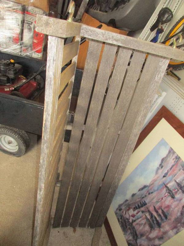 lot 100 image: bench swing