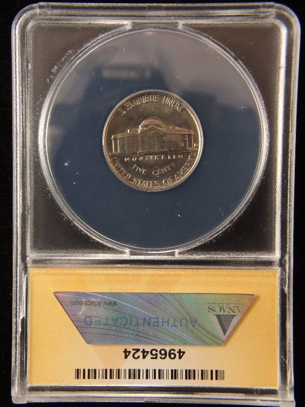 1958-D JEFFERSON NICKEL MS64 ANACS