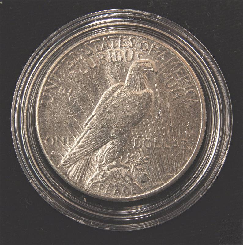 1926-S PEACE SILVER DOLLAR UNC (MS61) IN AIRTITE