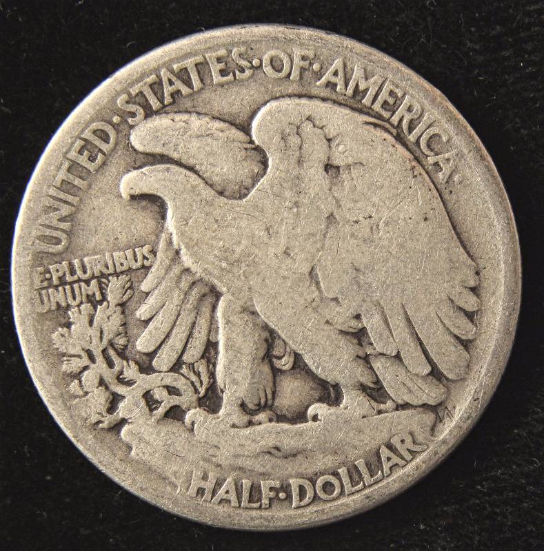 1917 WALKING LIBERTY SILVER HALF DOLLAR GOOD