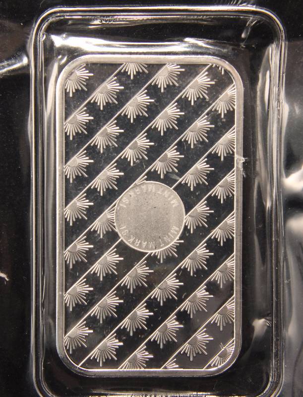 1 TROY OZ. .999 FINE SILVER BAR SUNSHINE MINTING SEALED