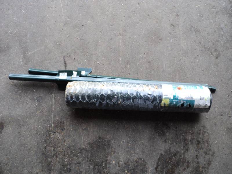 green galvanized hex wire netting, ...