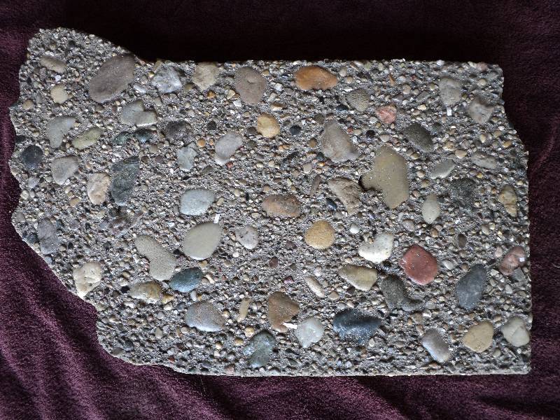 cement stepping stone, 20inx14in...