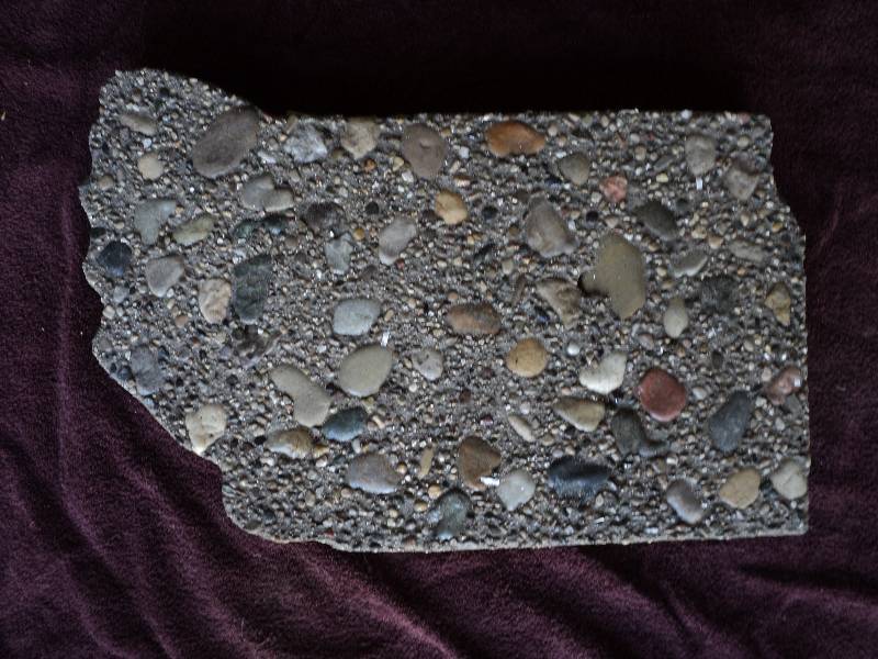 cement stepping stone, 20inx14in...
