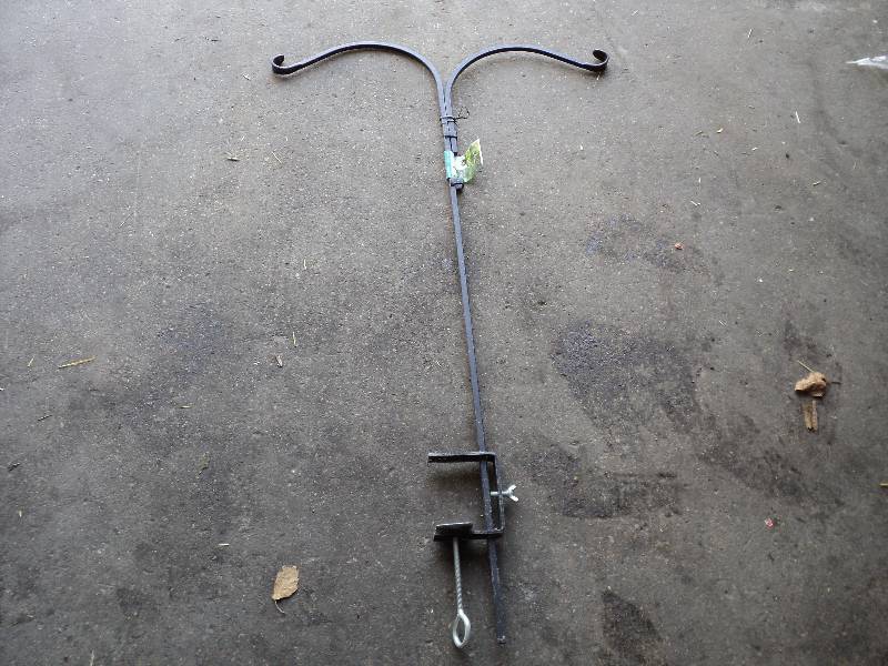 deck double shepards hook, 46in tal...