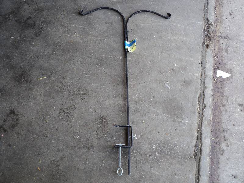 deck double shepards hook, 46in tal...