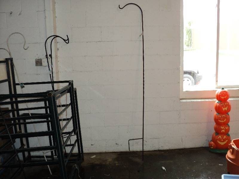 brown shepards hook, 7 ft tall...