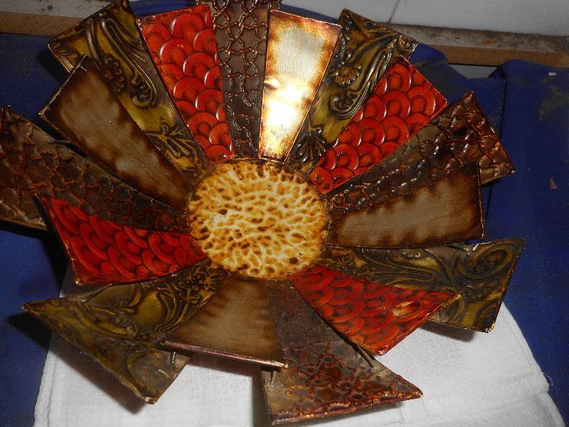 VINTAGE METAL DISH
