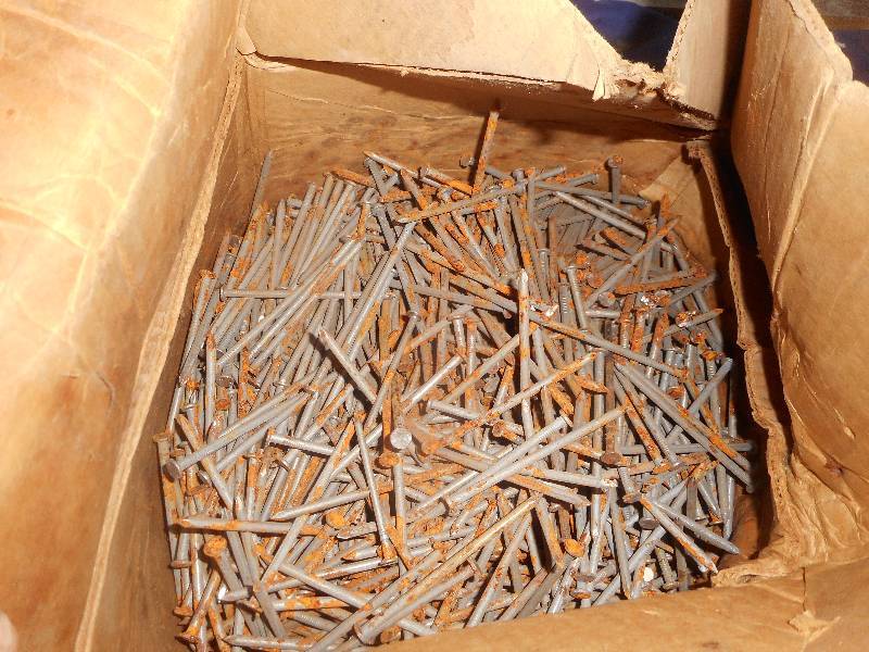 ABOUT 20 POUNDS OF NAILS