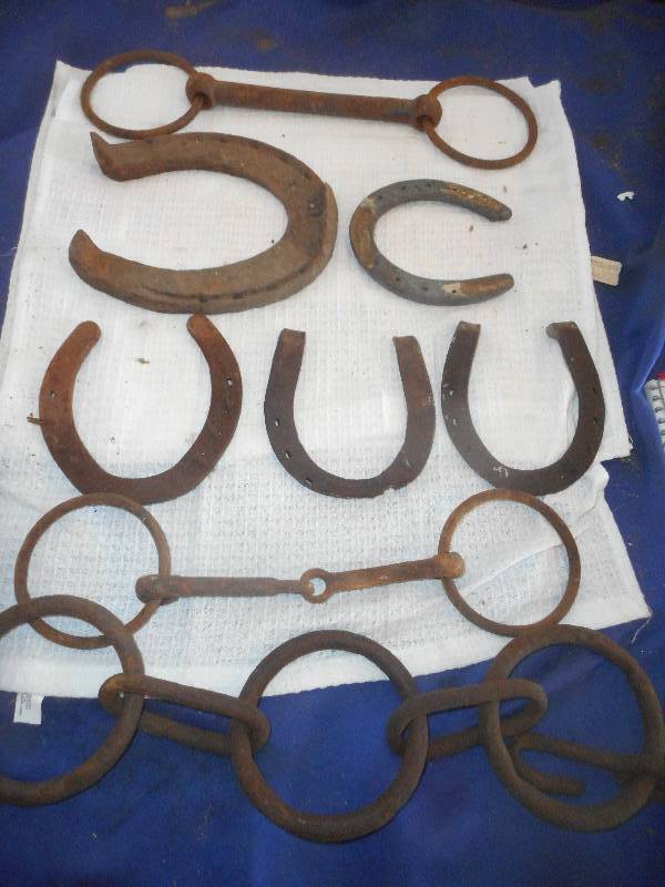 ANTIQUE HORSE SHOES