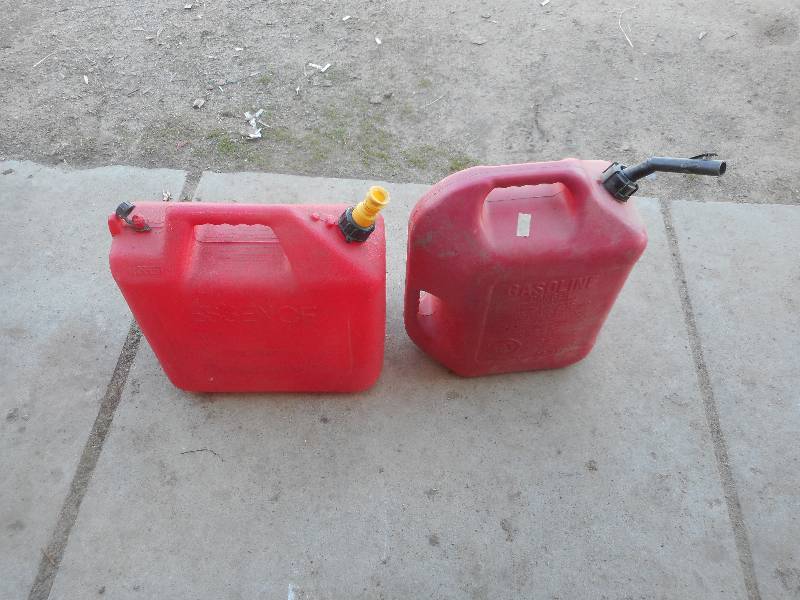 2 NEWER FUEL CANS