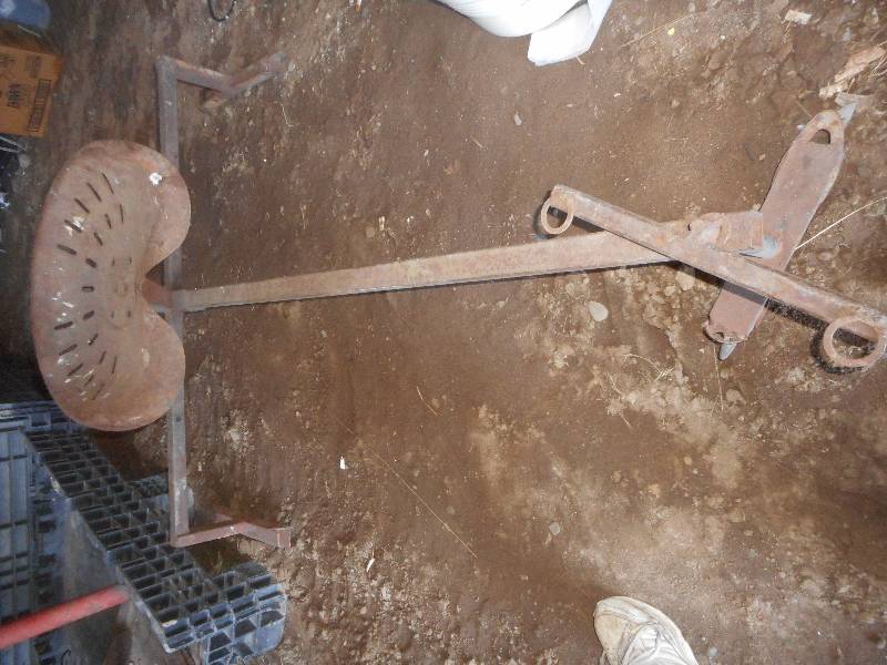 ANTIQUE TRACTOR SEAT