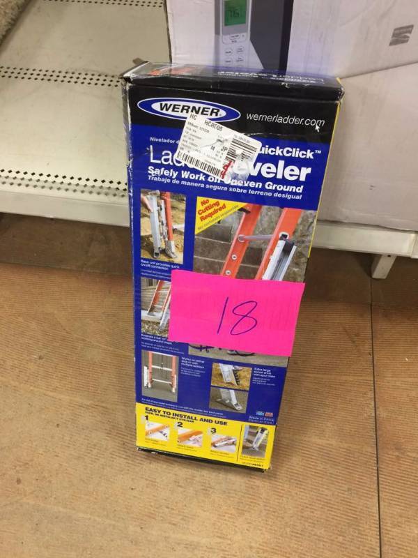 Werner Ladder Leveler Never used