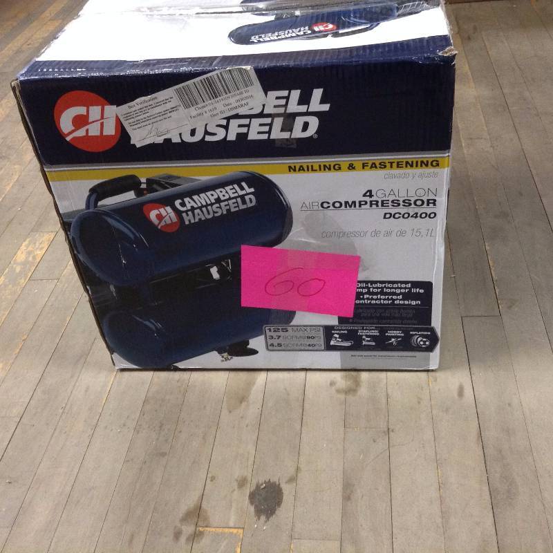 CH 4 Gallon AIR Compressor DC400 in like new condition