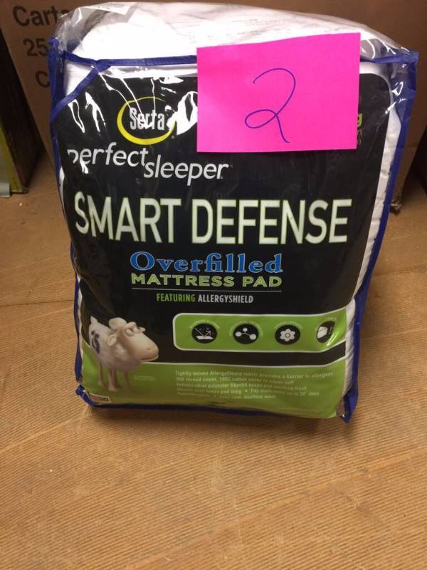 Serta Perfect Sleeper Smart Defense mattress pad