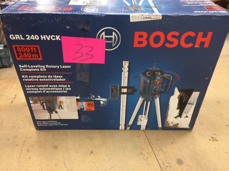 Bosch GRL 240 HVCK Self Leveling Rotary Laser