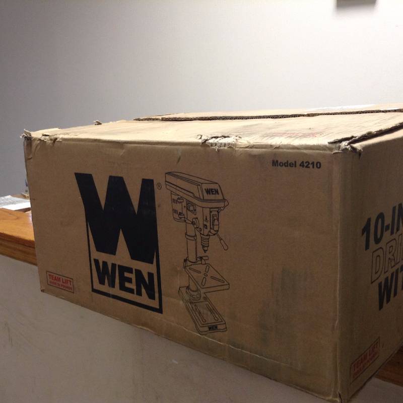 WEN 10 inch Drill Press with Cross Hair Laser