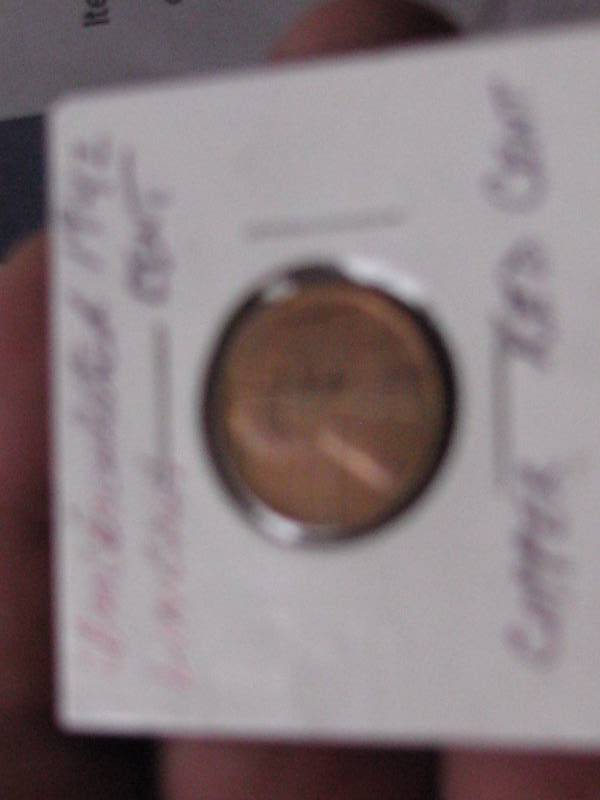 lot 53 image: 1942 Red Copper Lincoln Penny