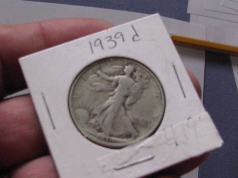 lot 59 image: 1939 D Walking Liberty 12 Dollar 90% Silver