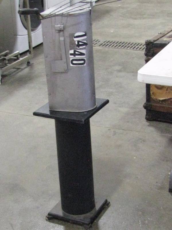 lot 91 image: Plant Stand-Mail Box-Rug Beater