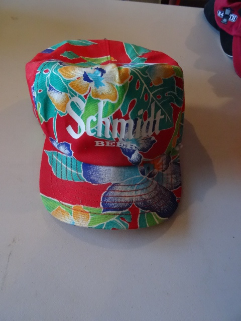 lot 23 image: Schmidt beer hat...