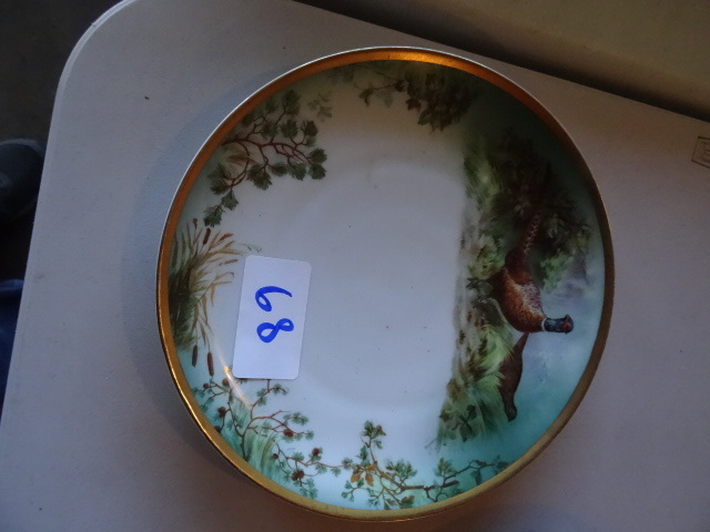 lot 68 image: Imperial Austria pheasant plate...